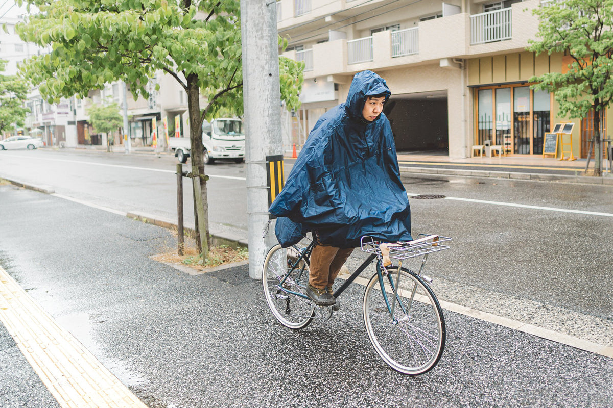 FAIRWEATHER packable rain poncho – tokyobike plus fukuoka